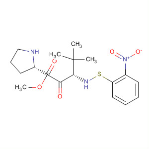 L-Proline, 1-[3-methyl-N-[(2-nitrophenyl)thio]-L-valyl]-, methyl ester