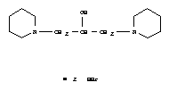 1-Piperidineethanol, a-(1-piperidinylmethyl)-,hydrobromide (1:2)