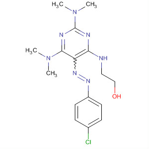 Ethanol,2-[[5-[(4-chlorophenyl)azo]-2,6-bis(dimethylamino)-4-pyrimidinyl]amino]-