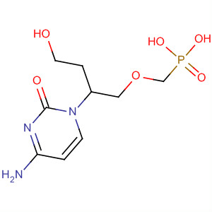 Phosphonic acid,[[2-(4-amino-2-oxo-1(2H)-pyrimidinyl)-4-hydroxybutoxy]methyl]-