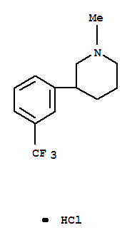 1-methyl-3-[3-(trifluoromethyl)phenyl]piperidine hydrochloride
