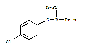 Thioborinic acid, dipropyl-, 4-chlorophenyl ester