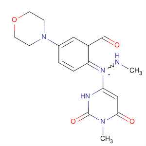 Benzaldehyde, 4-(4-morpholinyl)-,methyl(1,2,3,6-tetrahydro-1-methyl-2,6-dioxo-4-pyrimidinyl)hydrazone