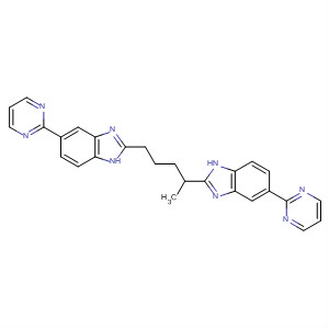 1H-Benzimidazole, 2,2'-(1-methyl-1,4-butanediyl)bis[5-(2-pyrimidinyl)-