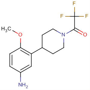 Piperidine, 4-(5-amino-2-methoxyphenyl)-1-(trifluoroacetyl)-