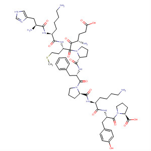 L-Proline,L-histidyl-L-lysyl-L-a-glutamyl-L-methionyl-L-prolyl-L-phenylalanyl-L-prolyl-L-lysyl-L-tyrosyl-