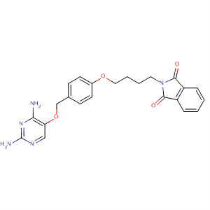 1H-Isoindole-1,3(2H)-dione,2-[4-[4-[[(2,4-diamino-5-pyrimidinyl)oxy]methyl]phenoxy]butyl]-