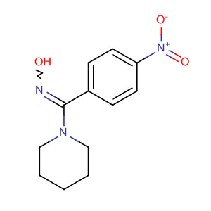 Piperidine, 1-[(hydroxyimino)(4-nitrophenyl)methyl]-