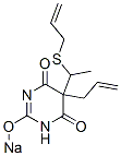 5-Allyl-5-[1-(allylthio)ethyl]-2-sodiooxy-4,6(1H,5H)-pyrimidinedione