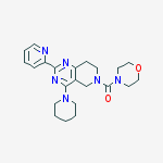 6-(morpholin-4-ylcarbonyl)-4-piperidin-1-yl-2-pyridin-2-yl-5,6,7,8-tetrahydropyrido[4,3-d]pyrimidine