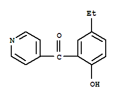 Methanone,(5-ethyl-2-hydroxyphenyl)-4-pyridinyl-