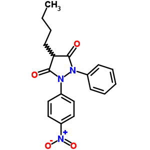 4-butyl-1-(4-nitrophenyl)-2-phenylpyrazolidine-3,5-dione