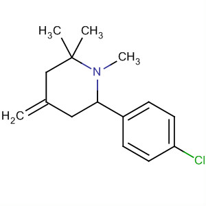 Piperidine, 6-(4-chlorophenyl)-1,2,2-trimethyl-4-methylene-