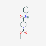 N-Cyclohexyl 1-BOC-piperidine-4-carboxamide