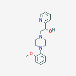 2-[4-(2-methoxyphenyl)piperazin-1-yl]-1-pyridin-2-ylethanol