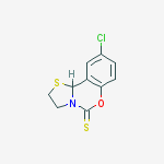 9-chloro-3,10b-dihydro-2h-[1,3]thiazolo[3,2-c][1,3]benzoxazine-5-thione