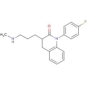 2(1H)-Quinolinone,1-(4-fluorophenyl)-3,4-dihydro-3-[3-(methylamino)propyl]-