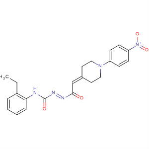 Diazenecarboxamide,N-(2-ethylphenyl)-2-[[1-(4-nitrophenyl)-4-piperidinylidene]acetyl]-