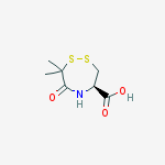 (R)-4,5,6,7-Tetrahydro-7,7-dimethyl-6-oxo-3H-1,2,5-dithiazepine-4-carboxylic acid
