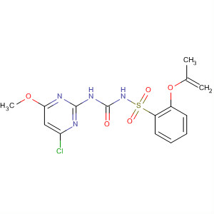 Benzenesulfonamide,N-[[(4-chloro-6-methoxy-2-pyrimidinyl)amino]carbonyl]-2-(2-propenyloxy)-
