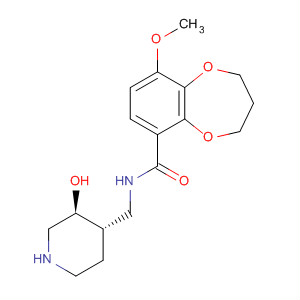 2H-1,5-Benzodioxepin-6-carboxamide,3,4-dihydro-N-[[(3S,4S)-3-hydroxy-4-piperidinyl]methyl]-9-methoxy-