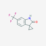 6'-(Trifluoromethyl)-spiro[cyclopropane-1,3'-[3H]indole]-2'(1'H)-one