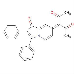 2,4-Pentanedione, 3-(1-oxo-2,3-diphenyl-7(1H)-indolizinylidene)-