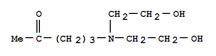 5-[bis(2-hydroxyethyl)amino]pentan-2-one
