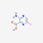 3-AMINO-6-IODOPYRAZINE-2-CARBOXYLIC ACID