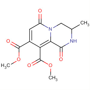 2H-Pyrido[1,2-a]pyrazine-8,9-dicarboxylic acid,1,3,4,6-tetrahydro-3-methyl-1,6-dioxo-, dimethyl ester