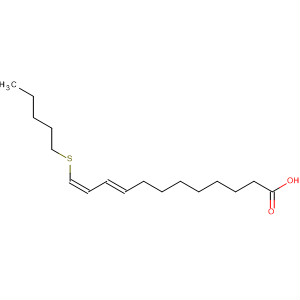9,11-Dodecadienoic acid, 12-(pentylthio)-, (E,Z)-