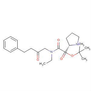 L-Proline, 1-[[ethyl(2-oxo-4-phenylbutyl)amino]carbonyl]-,1,1-dimethylethyl ester