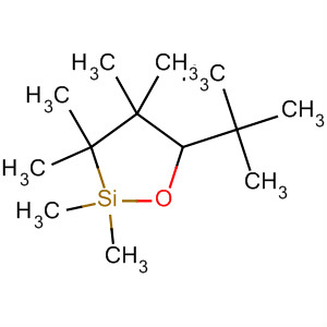 1-Oxa-2-silacyclopentane, 5-(1,1-dimethylethyl)-2,2,3,3,4,4-hexamethyl-