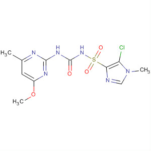 1H-Imidazole-4-sulfonamide,5-chloro-N-[[(4-methoxy-6-methyl-2-pyrimidinyl)amino]carbonyl]-1-methyl-