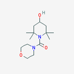 Morpholine, 4-[(4-hydroxy-2,2,6,6-tetramethyl-1-piperidinyl)carbonyl]-