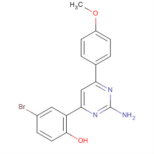 Phenol, 2-[2-amino-6-(4-methoxyphenyl)-4-pyrimidinyl]-4-bromo-