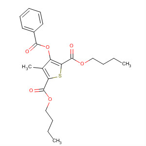 2,5-Thiophenedicarboxylic acid, 3-(benzoyloxy)-4-methyl-, dibutyl ester