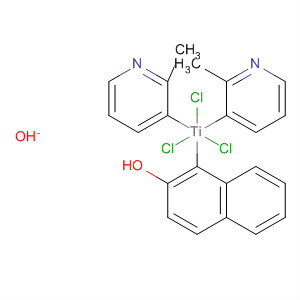 Titanium, trichlorobis(2-methylpyridine)(2-naphthalenolato)-
