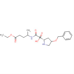 L-Proline, 1-[[(3-ethoxy-3-oxopropyl)ethylamino]carbonyl]-4-hydroxy-,phenylmethyl ester, trans-