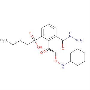 Pentanoic acid, 2-[(cyclohexylamino)oxoacetyl]-1-phenylhydrazide