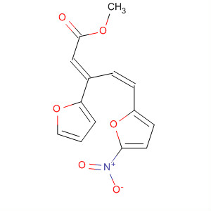 2,4-Pentadienoic acid, 3-(2-furanyl)-5-(5-nitro-2-furanyl)-, methyl ester,(E,Z)-