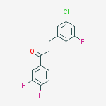 3-(3-CHLORO-5-FLUOROPHENYL)-3,4-DIFLUOROPROPIOPHENONE