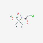 1-[(chloroacetyl)amino]cyclopentanecarboxylic acid