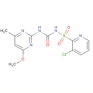 2-Pyridinesulfonamide,3-chloro-N-[[(4-methoxy-6-methyl-2-pyrimidinyl)amino]carbonyl]-