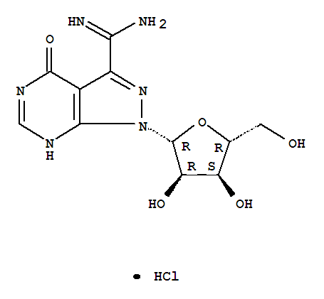 4-oxo-1-pentofuranosyl-2,4-dihydro-1H-pyrazolo[3,4-d]pyrimidine-3-carboximidamide