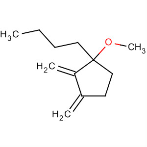 Cyclopentane, 1-butyl-1-methoxy-2,3-bis(methylene)-