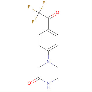 2-Piperazinone, 4-[4-(2,2,2-trifluoroacetyl)phenyl]-