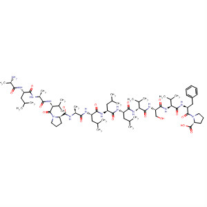 L-Proline,L-alanyl-L-leucyl-L-alanyl-L-valyl-L-prolyl-L-alanyl-L-leucyl-L-leucyl-L-leucyl-L-valyl-L-seryl-L-valyl-L-phenylalanyl-