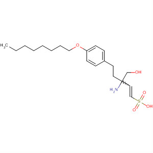 1-Pentene-1-sulfonic acid,3-amino-3-(hydroxymethyl)-5-[4-(octyloxy)phenyl]-