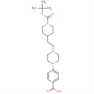 1-Piperidinecarboxylic acid,4-[2-[4-(4-carboxyphenyl)-1-piperazinyl]ethyl]-, 1,1-dimethylethyl ester